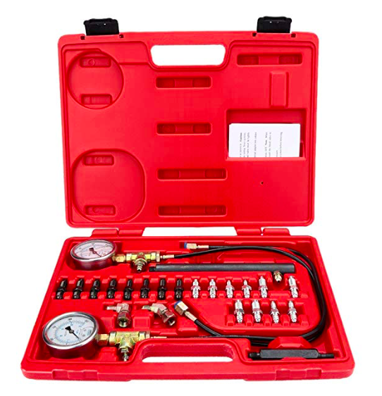 Brake Pressure Tester ABS Braking System Testing Gauge Kit Garage Test