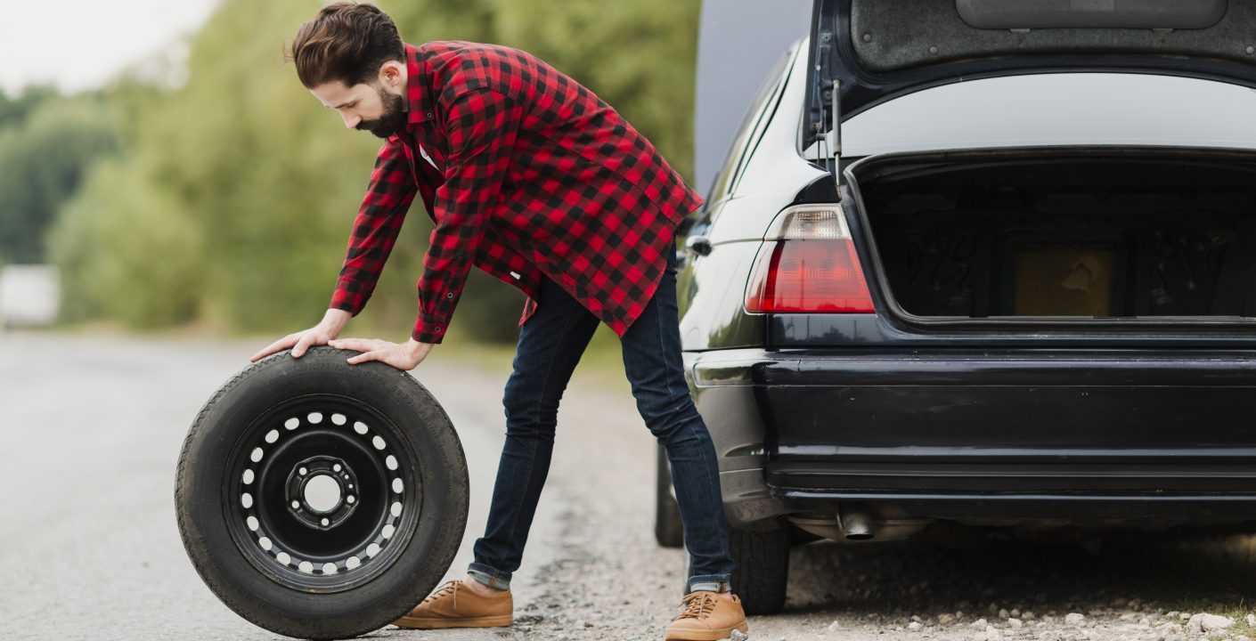 Patching a car tire punture, flat tire, materials needed to patch a car tire, car warning light, car tire, car jack, vehicle manual, car essential tools, kug wrench, lug nuts, tire ouncture, patch a tire, tire reamer, tire repair kit, tire pressure guage, tire pressure, air compressor, DIY