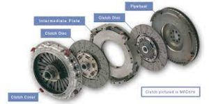 Clutch Assembly, components of the car transmission system, car transmission system